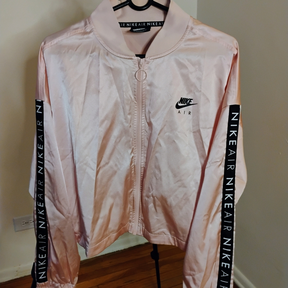 Nike Women's Light Pink Bomber Jacket - Picture 2 of 3